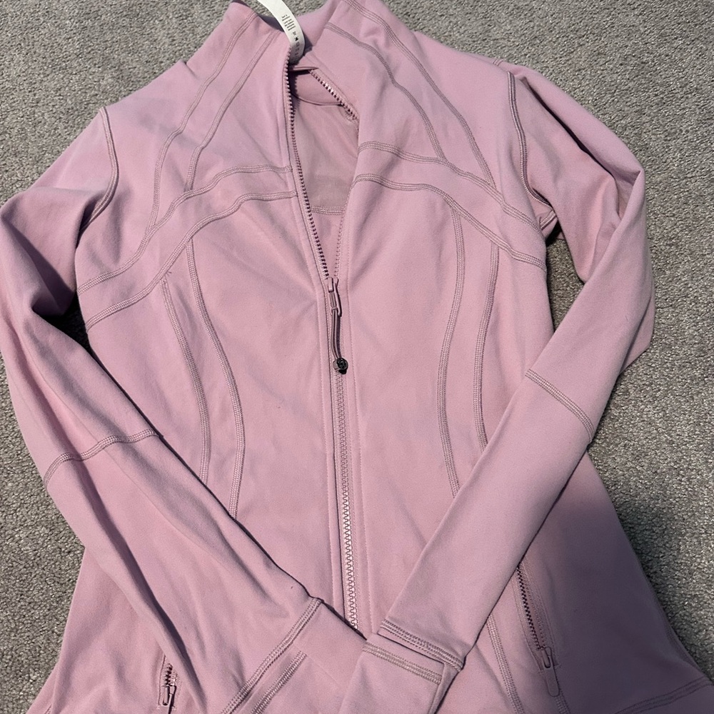 Women's Pink Zip Up Lululemon Jacket